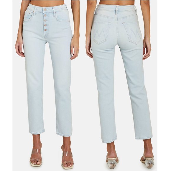 MOTHER The Pixie Tomcat Ankle Jeans Size 28 NWT